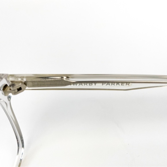 Warby Parker Prescription Crystal Chamberlain Acetate Eyeglasses 50-18-140 - Picture 5 of 7